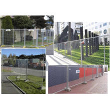 Temporary Fence in Hot-Dipped Galvanized with Good Quality